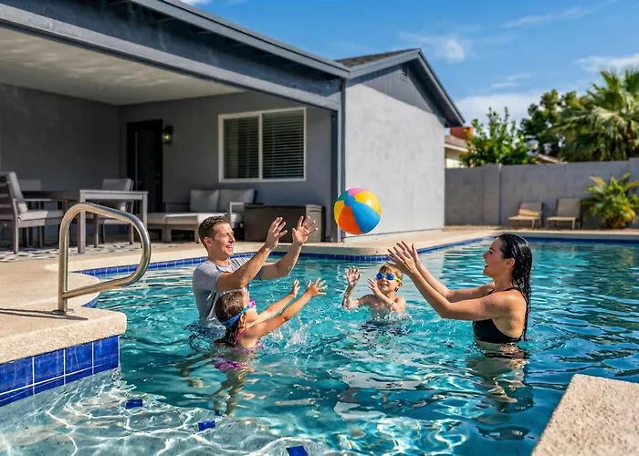 Ferienhaus 4 Bedroom Retreat Pool Dog Friendly Games Phoenix